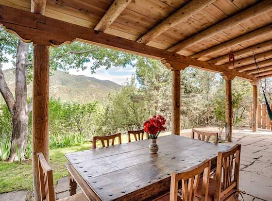 Canyon View Retreat - All Adobe Home, Tranquil Setting, Spectacular Views, Hot Tub Under the Stars allows check-in for 18 year-old guests