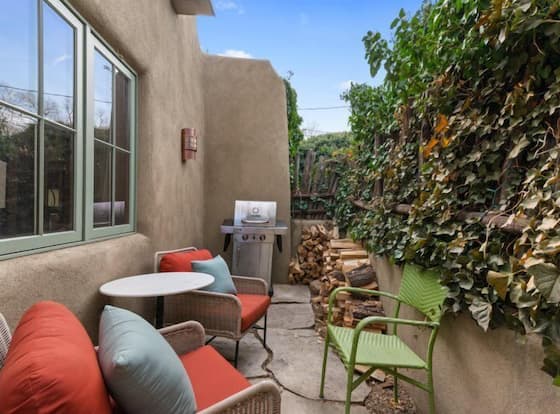 Carmel - Elegant East Side Adobe With Kiva Fireplace, Walk to Canyon Rd and The Plaza allows check-in for 18 year-old guests