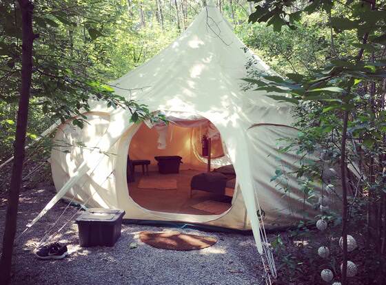 The Eco Camp allows check-in for 18 year-old guests