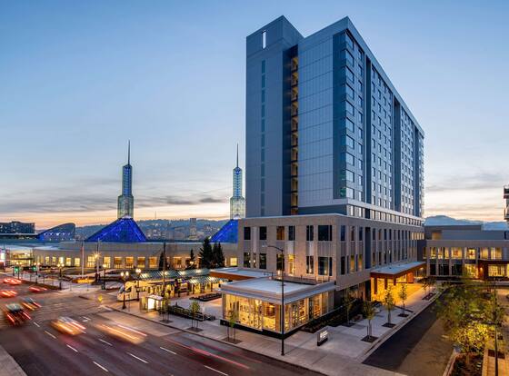 Hyatt Regency Portland at the Oregon Convention Center allows check-in for 18 year-old guests