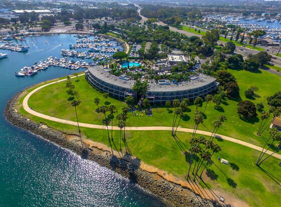 The Dana on Mission Bay allows check-in for 18 year-old guests
