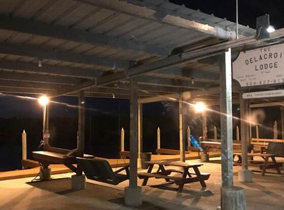 The Delacroix Lodge allows check-in for 18 year-old guests