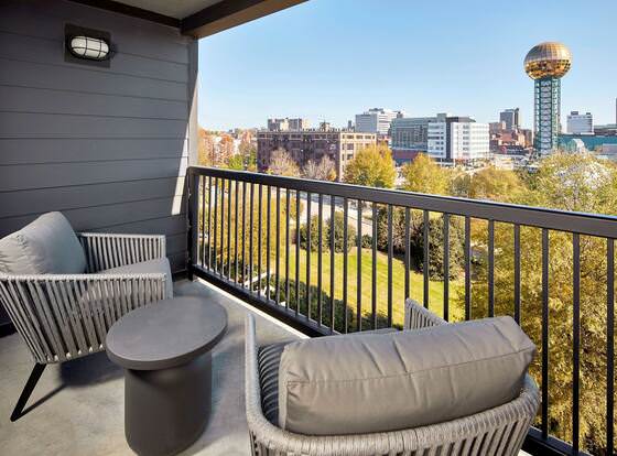 Cumberland House Knoxville, Tapestry Collection by Hilton allows check-in for 18 year-old guests