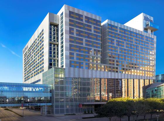 Hilton Americas-Houston allows check-in for 18 year-old guests