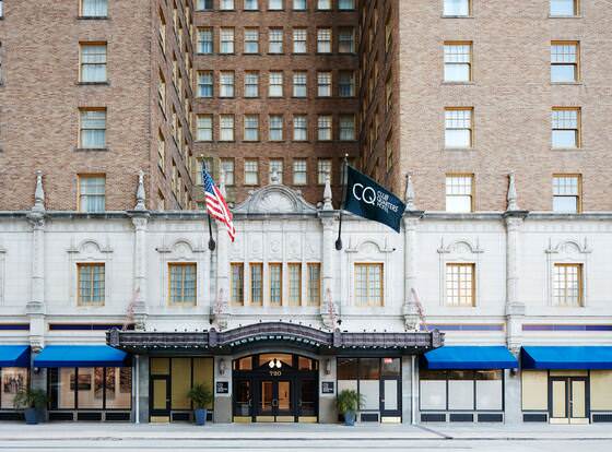 Club Quarters Hotel Downtown, Houston allows check-in for 18 year-old guests