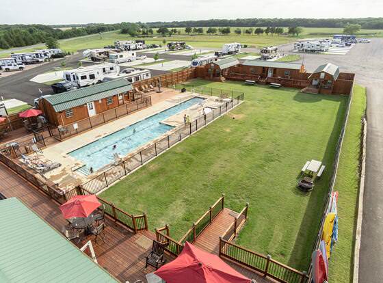 Do Drop Inn RV Resort and Cabins allows check-in for 18 year-old guests