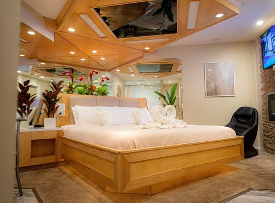 Sybaris Pool Suites allows check-in for 18 year-old guests