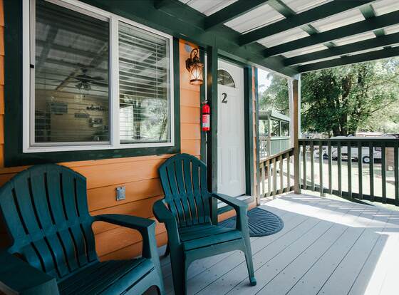 Giant Redwoods RV and Cabin Destination allows check-in for 18 year-old guests