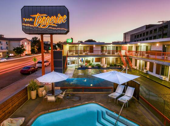 The Tangerine - A Burbank Hotel allows check-in for 18 year-old guests