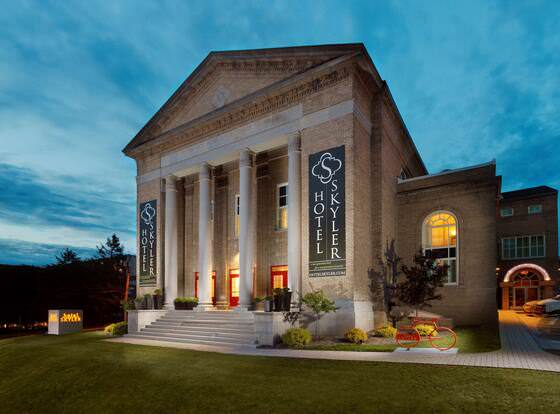 Hotel Skyler Syracuse Tapestry Collection by Hilton allows check-in for 18 year-old guests