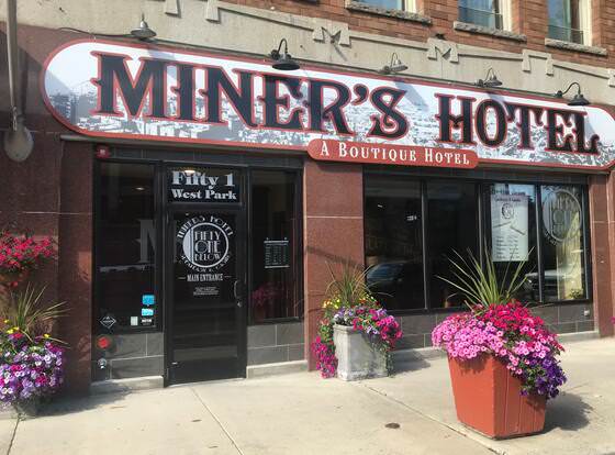The Miner's Boutique Hotel allows check-in for 18 year-old guests