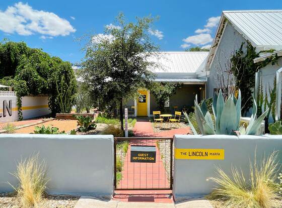 The Lincoln Marfa allows check-in for 18 year-old guests